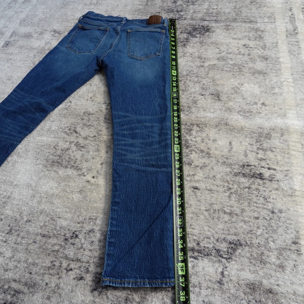 GAP Denim Slim Stretch Jeans Mens 31x30 Medium Wash Authentic Cotton Elastane - Picture 8 of 16